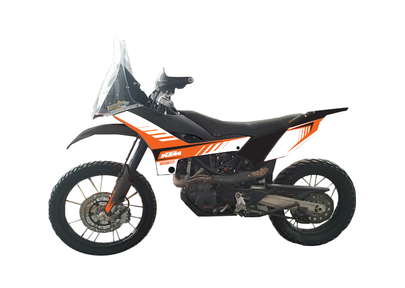 Ktm shop 690 plastics