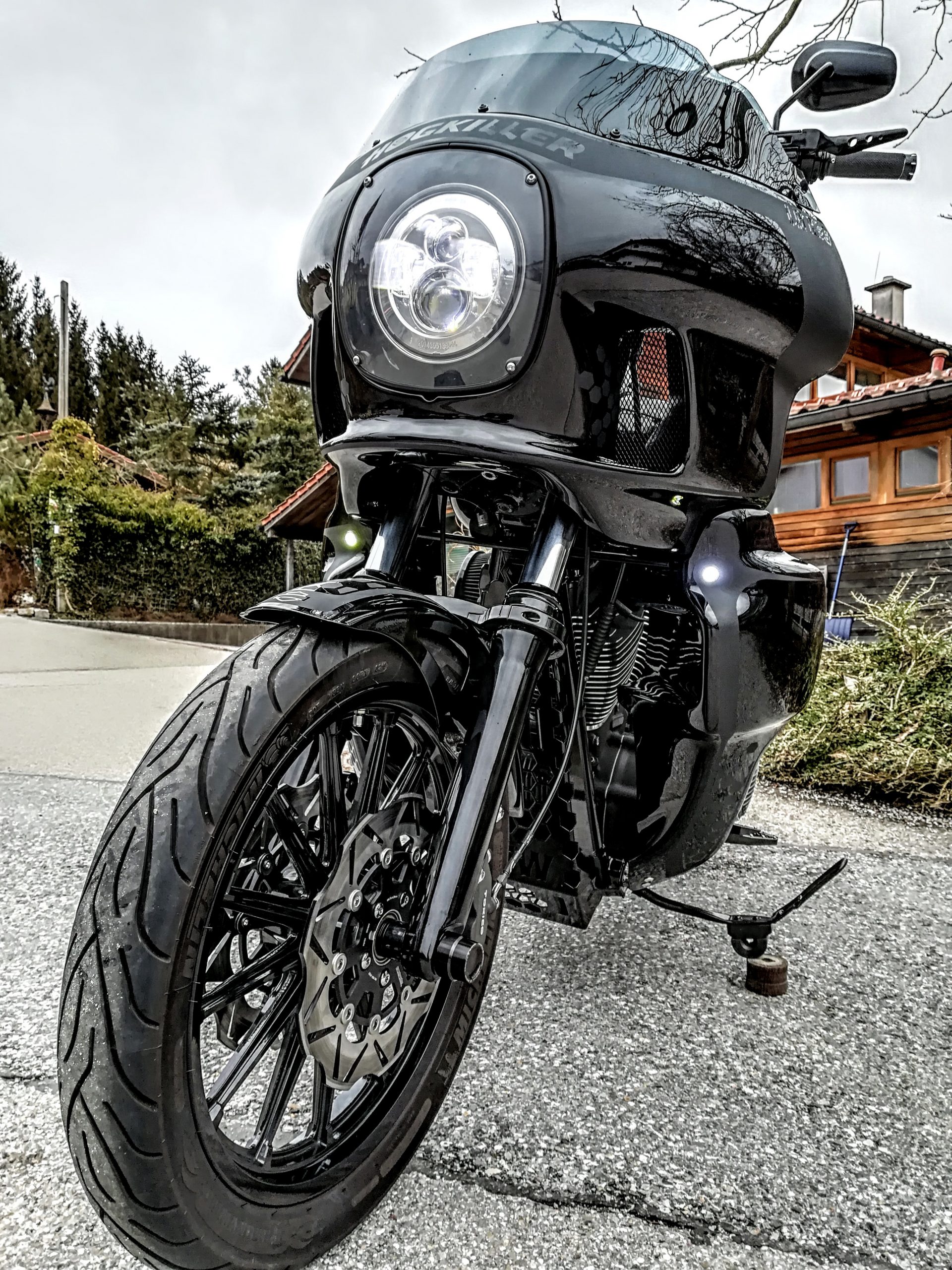 Fxr fairing clearance for dyna