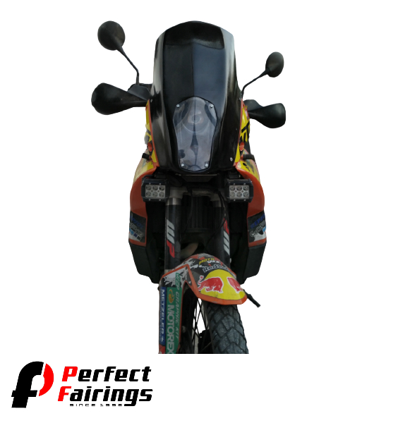 KTM 950 Adventure Rally Fiberglass mask kit Perfect-fairings