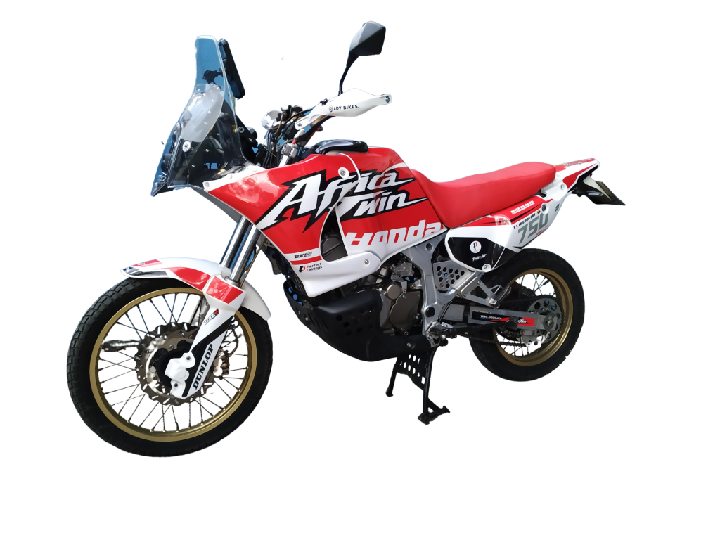 Africa Twin RD07 Rally Build Perfect fairings